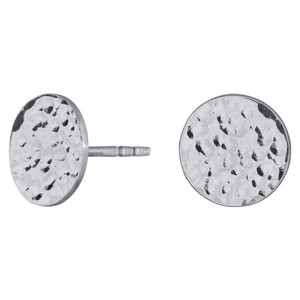 Nordahl Jewelry - TWO-SIDED - Ohrringe aus rhodiniertem Stahl silber 